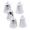 Kitchen HQ Speed Drum Grater, 5 Drums for Slicing, Grating,