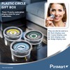 PinMart Made in USA Plastic Circle Gift Box - Large