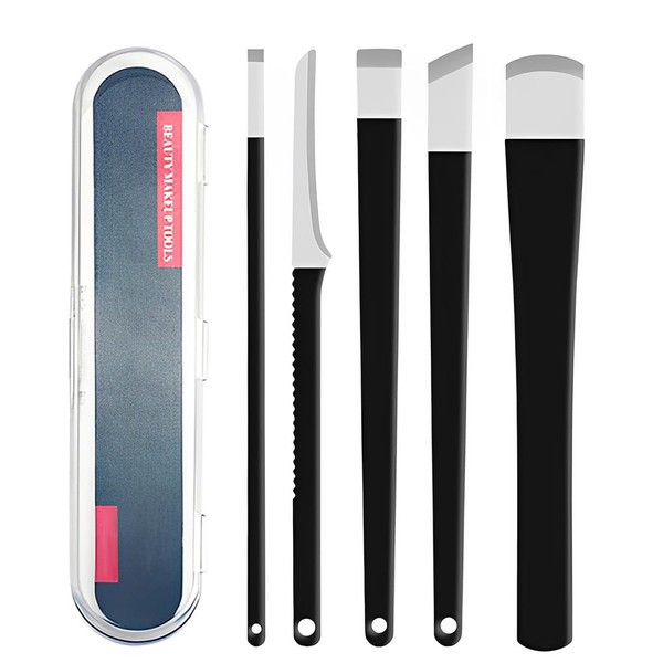 LAJUP 5 Stück Pediküre Messer Kits eingewachsene Zehennägel Werkzeuge Professionelle
