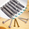 Square Head Screwdriver Bits 6 Sizes SQ1, SQ2, SQ2.7, SQ3,