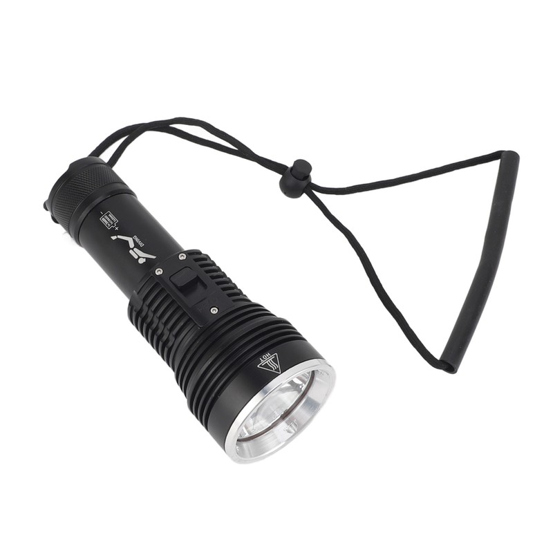 Dive Flashlight 3800LM 100m IPX8 Waterproof 3 Lighting Modes Dive