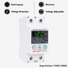 SINOTIMER Adjustable Voltage Surge Protector 110VAC 120VAC, Relay with LED