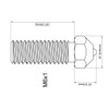 DUROZZLE Tungsten Carbide Tip Volcano Nozzle 0.4mm for Anycubic Vyper/Kobra