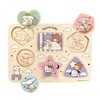 Sanrio Baby Wooden Puzzles 6 Pieces with Pegs