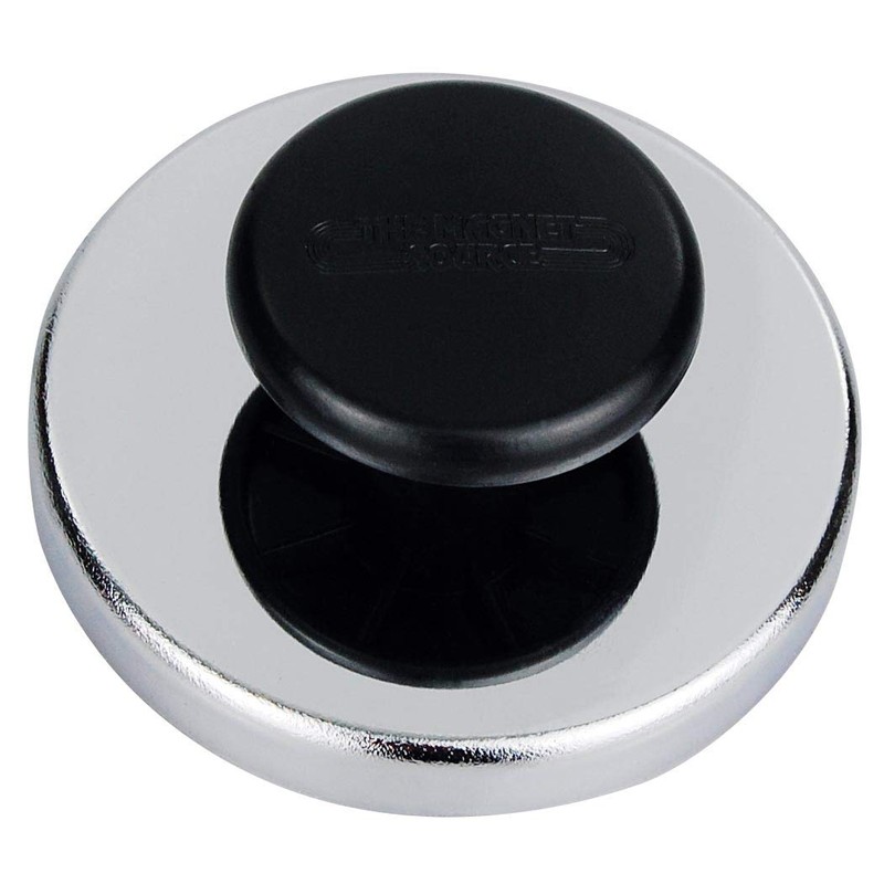 Magnet with Chrome Trim and Knob / Handle up to