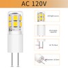 I-SHUNFA G4 LED Bulb AC 120V Cool White 10 Pack