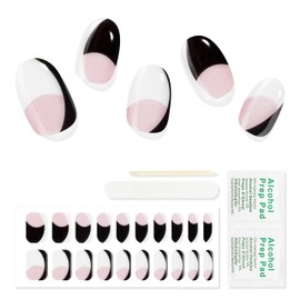 Topforce Gel Nail Seal, Curing Type (20 Pieces) Nail Seal, Curing Type, Gel Nail Seal, For Hand, Just Stick, Long Lasting, Gel Nail Seal, Cured Nail, Popular Design, Easy Off