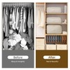 4 Pack Ultra Space Saving Self Compression Organizer Comforter Storage