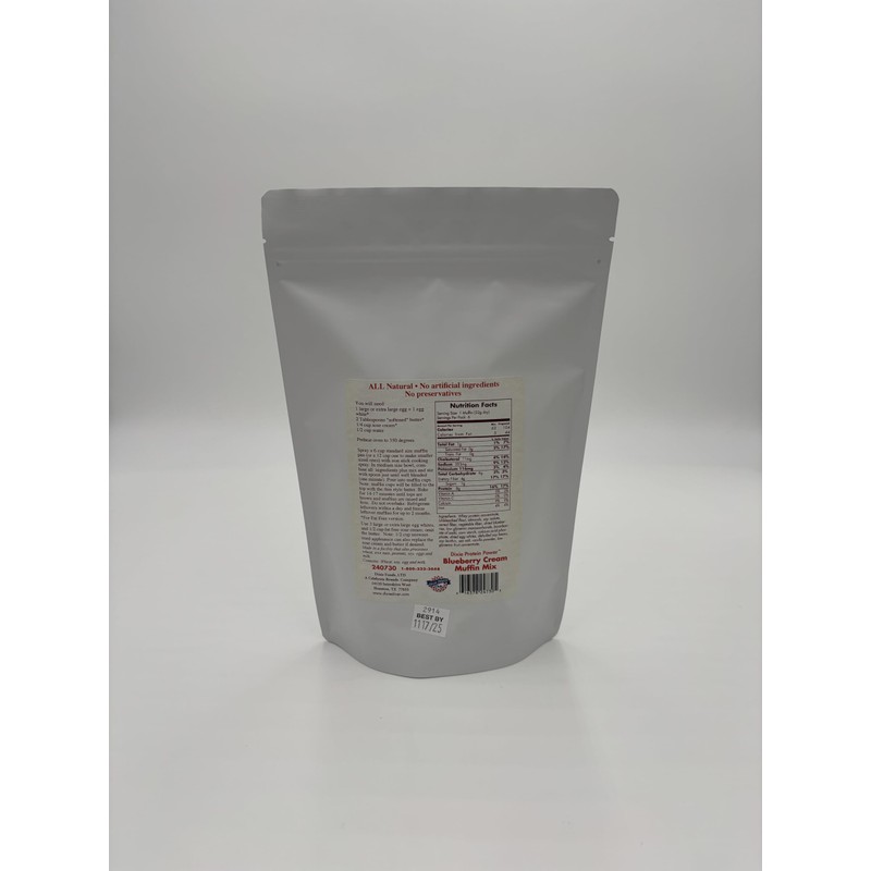Dixie High Protein Power Blueberry Cream Muffin Mix