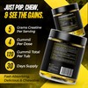 Creatine Monohydrate Gummies 5000mg 120 Vegan Gummies 30 Servings