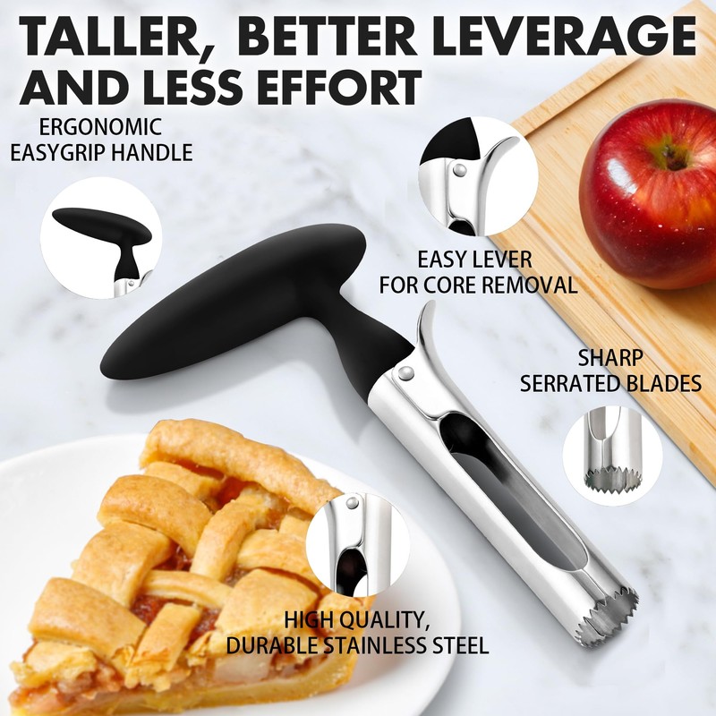 Hzyxgs Premium Apple Corer Tool - Easy to Use and