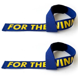 Meteor Weightlifting Straps for Enhanced Grip and Barbell Stability (Pair), 60cm Wrist Straps, Lifting Straps, Weight Straps with Soft Padding, for Weight Lifting, Powerlifting, and Deadlift