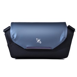 FSDWG Men's Shoulder Bag, Crossbody Messenger Bag, Waterproof, 2-Way for Work or School, Travel, Outdoor Activities, Black