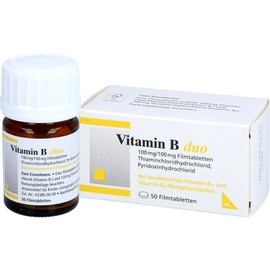 Vitamin B Duo Film-Coated Tablets Pack of 50 Caplets