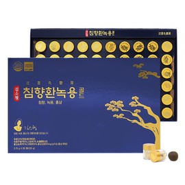 Kim Sohyung Agarwood Pill Deer Antler Gold 3.75g x 60 pills Contains 22% of Agarwood for 2 months / 김소형 침향환 녹용 골드 3.75g x 60환 침향 22% 함유 2개월분