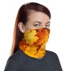 PBGoods Fall Leaves Neck Gaiter Face Mask Alternative Foliage Autumn