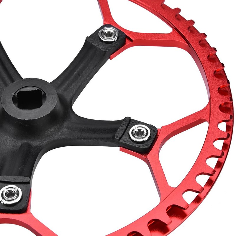 Meijun Bike Crankset 170mm Bicycle Chainwheel Chain Ring Set 45T