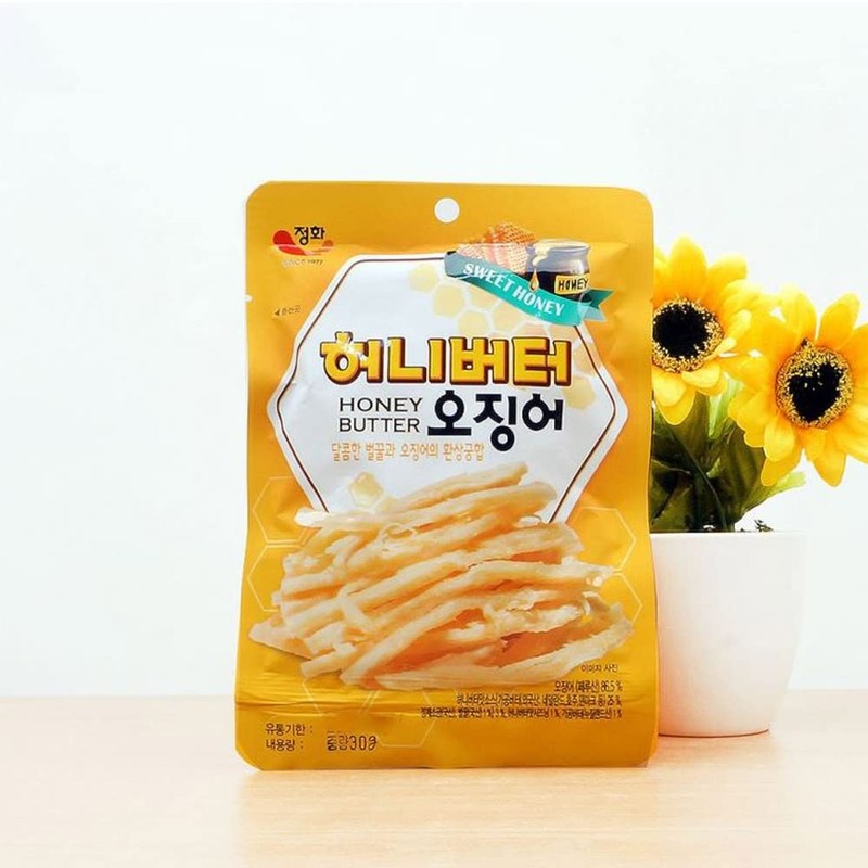 K-Herb Dried Squid – Korean Squid Flavorful Grilled Soft Butter