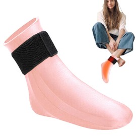 Ankle Cold Pack Wrap, Reusable Gel Ice Pack Ankle Hot & Cold Compress Cooling Sock, Soft Cooling Sock Ice Pack Foot Socks Protector for Travel, Daily Life, Backpacking