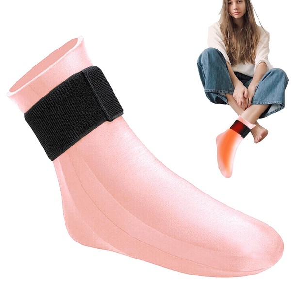 Ankle Cold Pack Wrap, Reusable Gel Ice Pack Ankle Hot