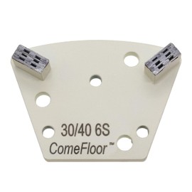 Trapezoid Diamond Grinding Disc for Super Hard Concrete Floor Preparation, Compatible with Diamatic/Sase/CPS Grinders, 30/40 Grit SSSSSS Soft Bond