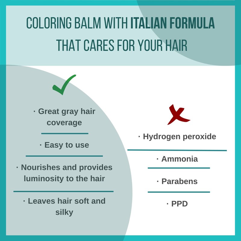Leganza Hair Coloring Conditioner Natural Balm Color Black Tulip Nº