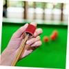Kisangel 6pcs Billiard Cue Tip Shaper Durable Plastic Burnisher File