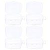 HARFINGTON 4pcs Component Storage Box 2.95" PP Electronic Organizer Box