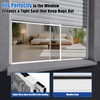6 Pack Expandable Window Screen, 2 Way Sliding Adjustable Window