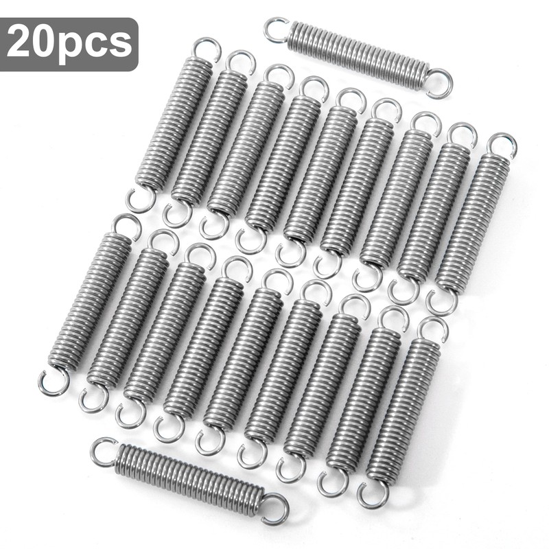 GUNGY Tension Springs with Hooks Stainless Steel Tension Spring 30