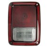 TRQ Left Rear Tail Light Assembly Drivers Side Compatible with