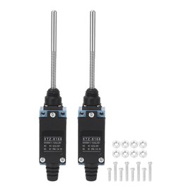2Pcs Momentary Limit Switch Travel Switch Flexible Coil Spring Rod for CNC Mill Laser Plasma Router  380V