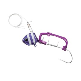 Shimano Fishing Lure, Needles, Saber Master, Boat Tenya Beta, Gekihaya, 2021 PN-VS1U No. 50, Boat Fishing, Hairtail, Purple Zebra Luminous K