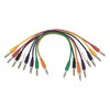 OnStage Hot Wires Straight 1/4' TRS Patch Cables, 17' (8