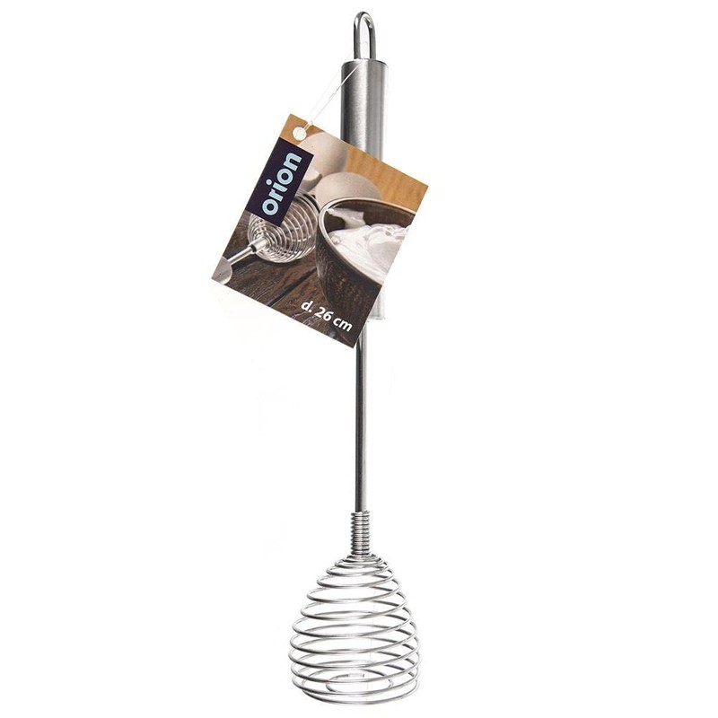 Küchenbesen Rührbesen Schneebesen Küchenspirale aus Stahl, 26 cm