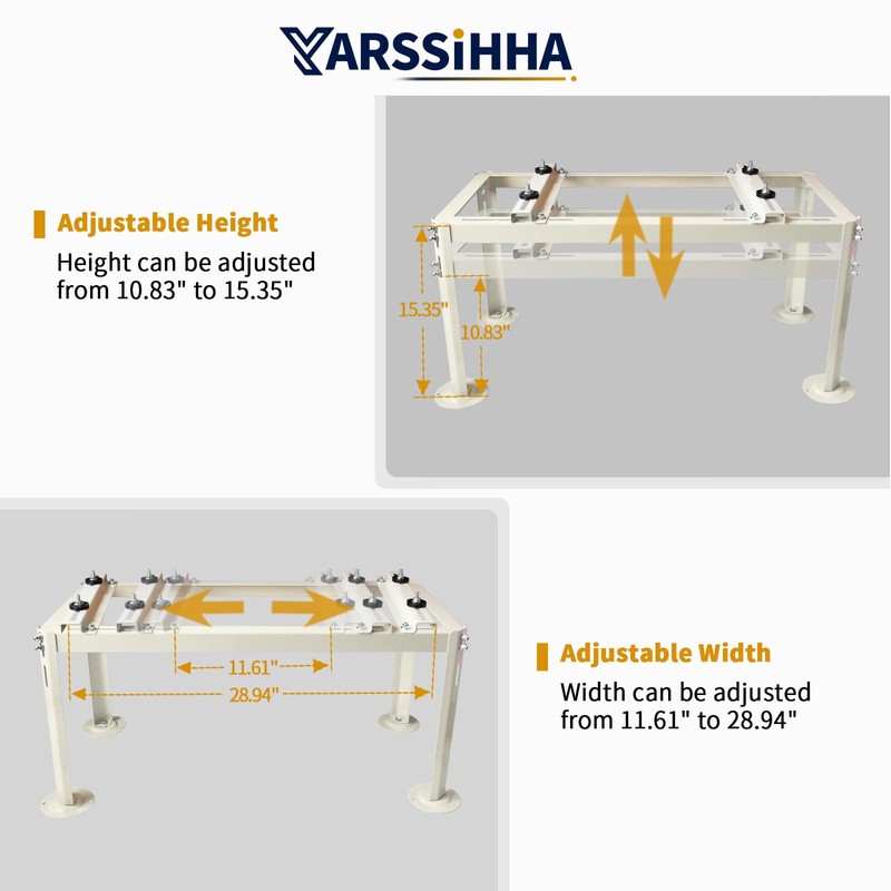 Yarssihha Mini Split Ground Stand for 9000-24000 BTU Ductless Air