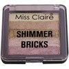 Miss Claire Shimmer Bricks, 04 Multicolour, 8 g