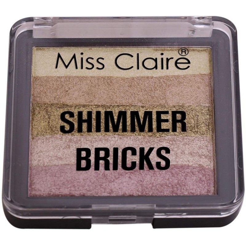 Miss Claire Shimmer Bricks, 04 Multicolour, 8 g