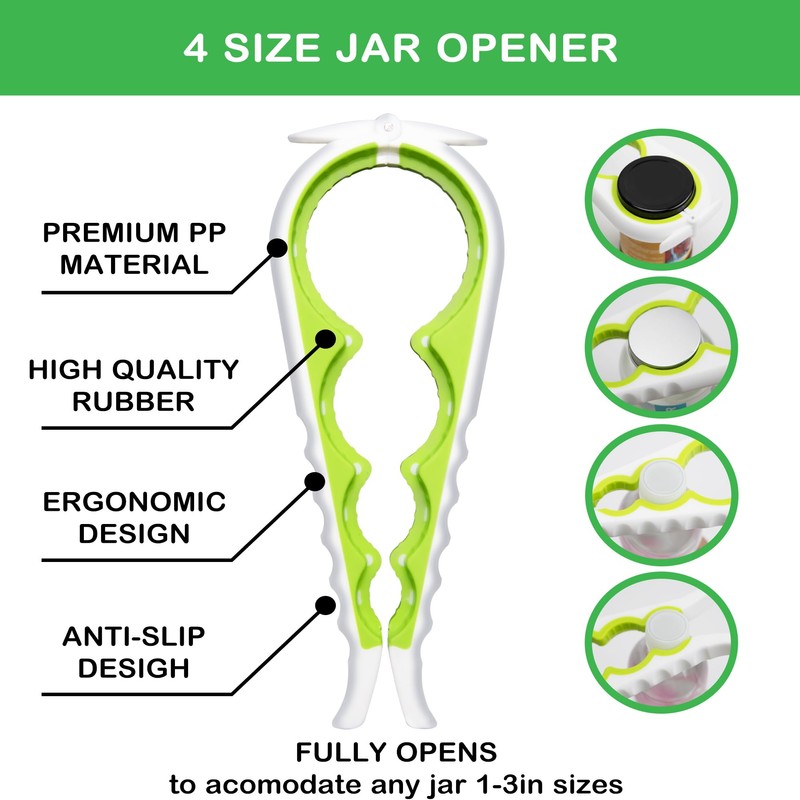 Jar Opener for Weak Hands, Seniors with Arthritis, 5 in