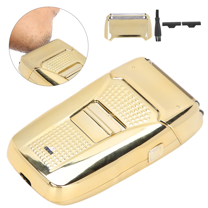 Rechargeable Electric Reciprocating Razor Portable Men Beard Trimmer Shaver Machine