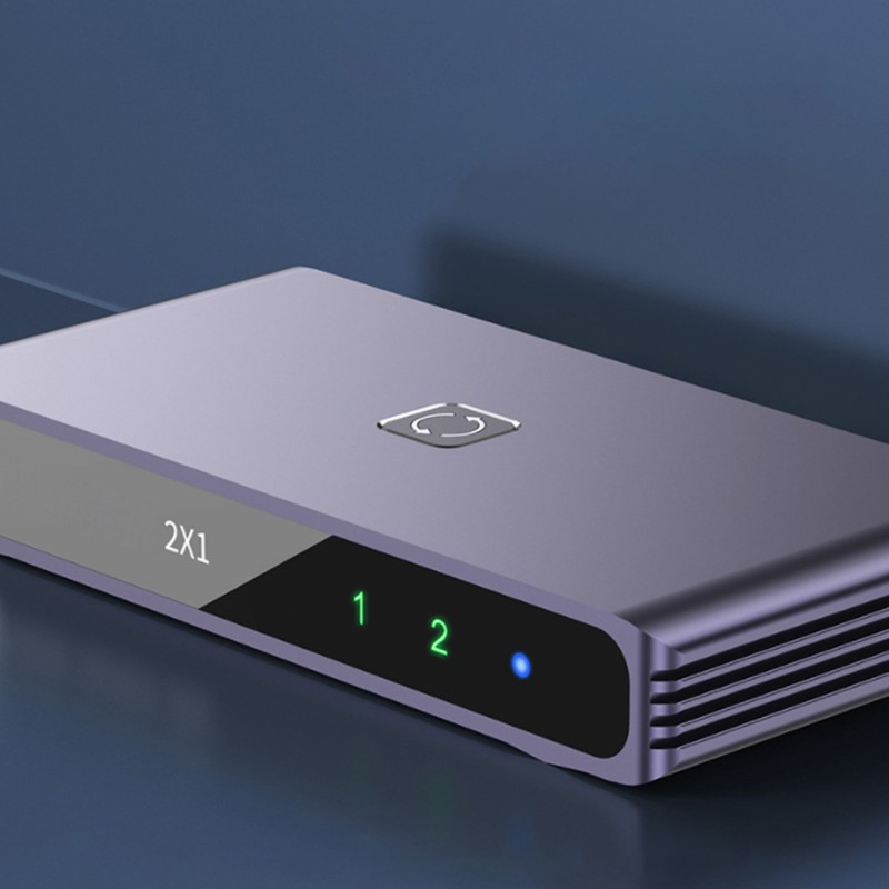 4K HD Switcher 1 in 2 Out Up to 18Gbps