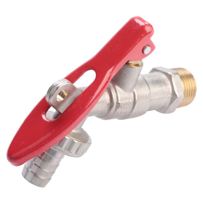 Brass 1/2 Inch Thread Tap Lockable Tap Home Outdoor Garden