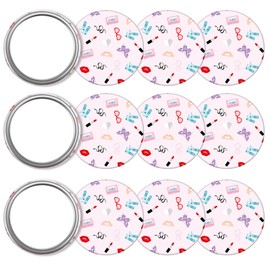12Pcs Compact Mirror for Eras Theme Party Supplies 2.76in Retro Eras Concert Party Pocket Mirror 1990s Disco Music Party Vintage Round Makeup Portable for Girl Birthday Gifts Bachelorette Decorations