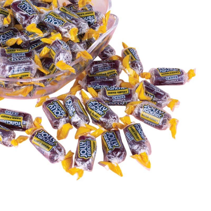 Bulk Grape Hard Candy Bulk Bag 1.5 lbs – Made