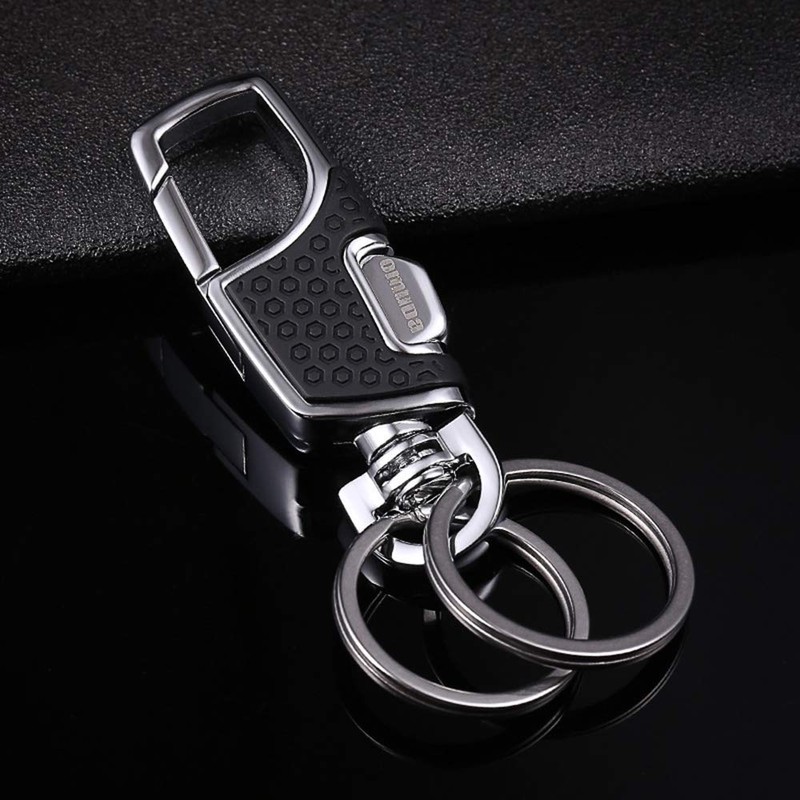 AIXUAN Keyring: Stylish Metal Key Holder, Easy Attachment and Loss