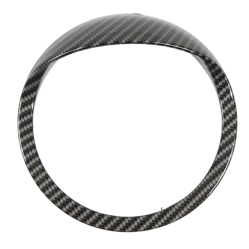 Motorcycle Speedometer Intrument Gauge Bezel Cover Trim Carbon Fiber Style