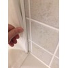 Shower Curtain Sealer with 30" of Wall Channels