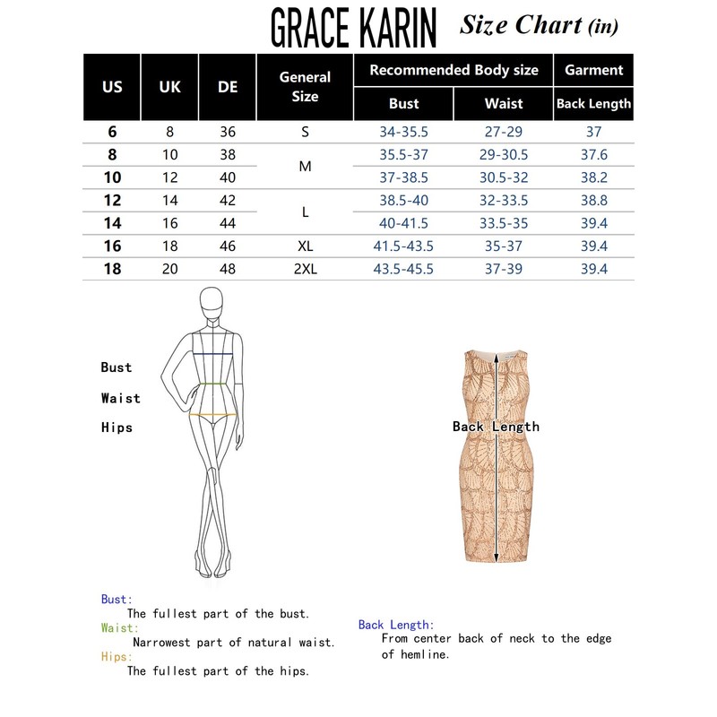 GRACE KARIN Sequin Dress Women Mother of The Bride Dresses