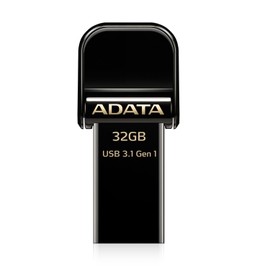 I-Memory OTG USB 3.0 -Lightning, 32gb ai920, Negro Adata