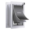 Pet Door for Wall Dog Door for Wall, 3-Flap Doggie